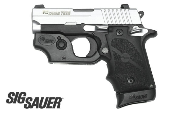 Sig Sauer P238 Two-Tone 380 ACP Centerfire Pistol with Tactical Laser