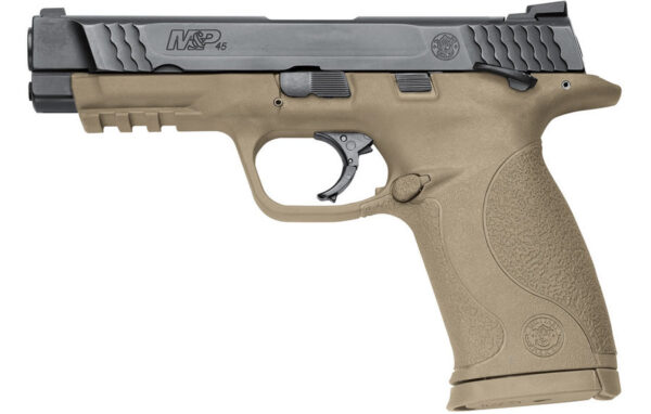 Smith & Wesson M&P45 45 ACP Dark Earth Centerfire Pistol with Thumb Safety