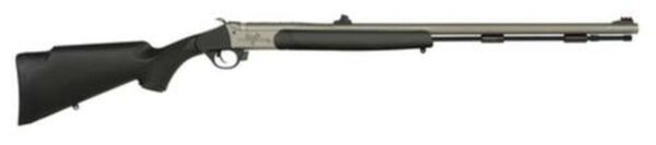 Traditions Black Powder Pursuit G4 Ultralight .50 Caliber 26" Tapered Fluted Barrel CeraKote Finish Williams Metal Fiber Optic Sights Black Stock