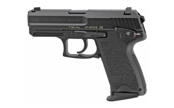 HK USP Compact V1 DA/SA 9mm, 3.58" Barrel, Black, 3-dot Sights, Decocker, 2x10rd MagsHK USP Compact V1 DA/SA 9mm, 3.58" Barrel, Black, 3-dot Sights, Decocker, 2x10rd Mags