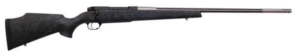 Weatherby Mark V AccuMark 6.5 Weatherby RPM, 26" Barrel, Steel Barrel, Black Grey And Stainless, Fiberglass Stock, 4rd